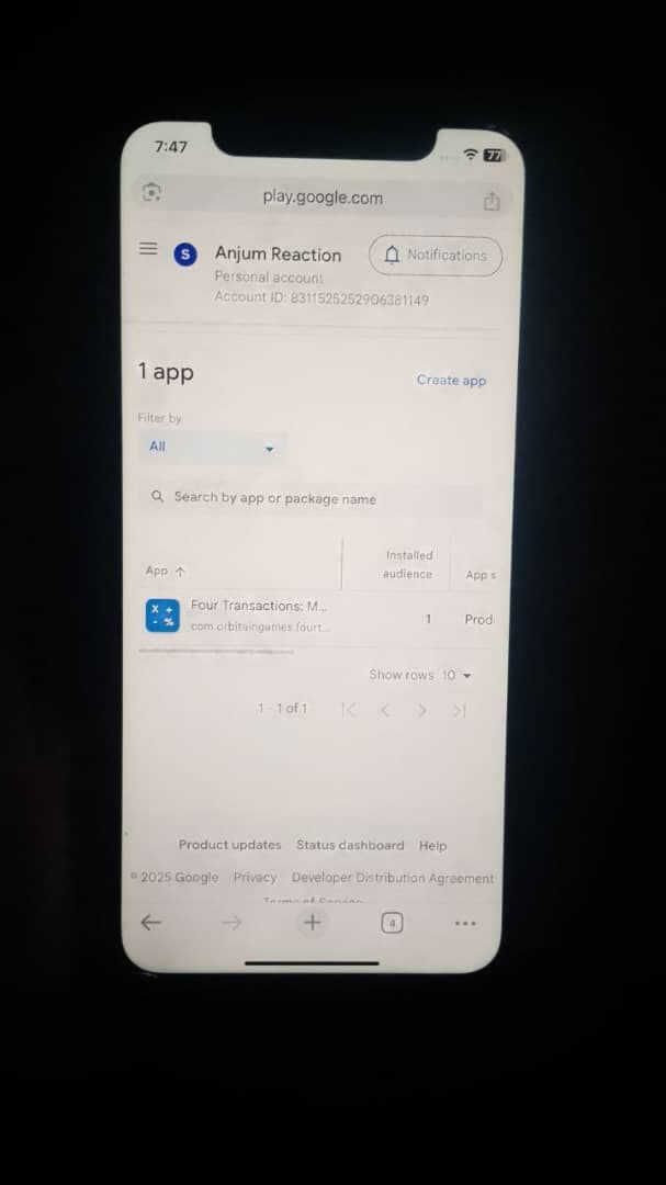 2025 Personal Google account