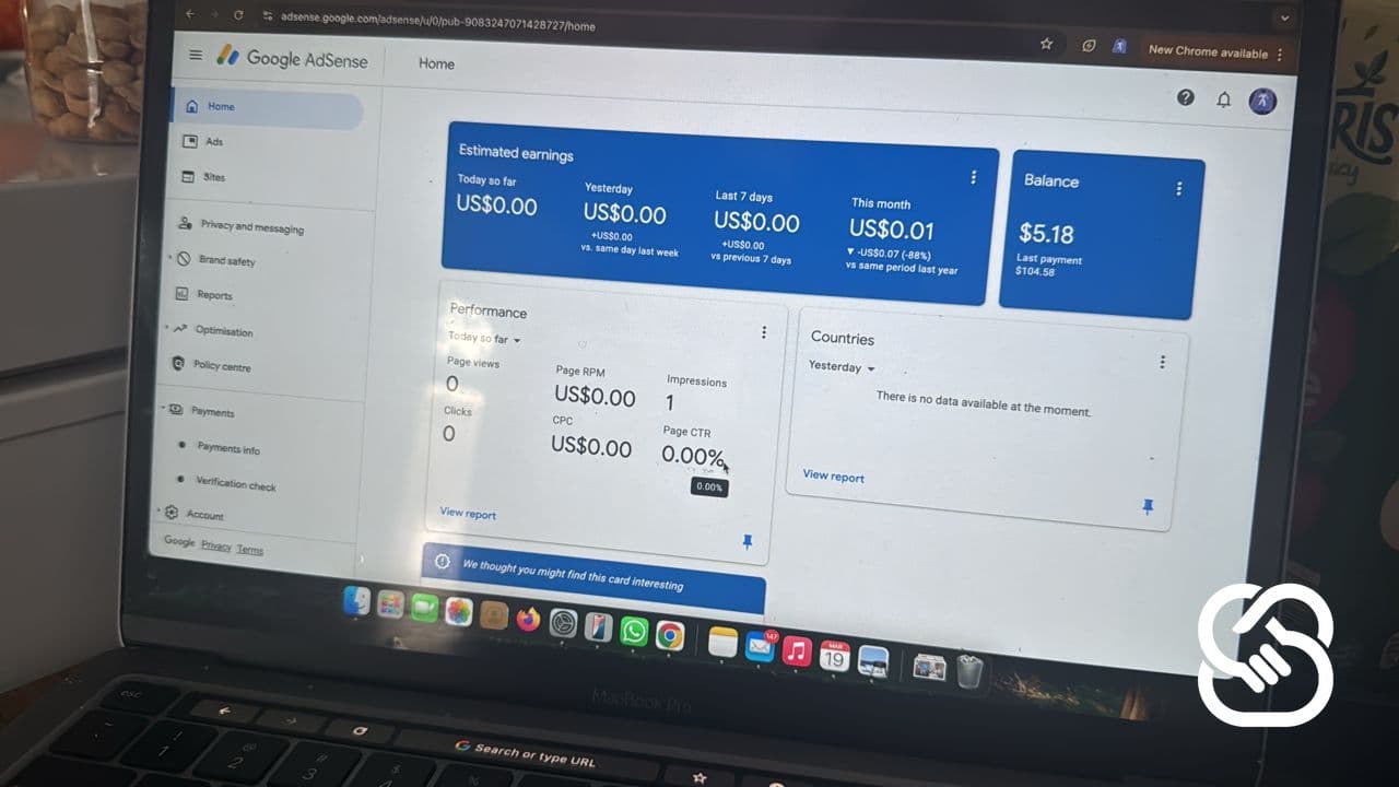2x payment received naija 🇳🇬 adsense with domain available